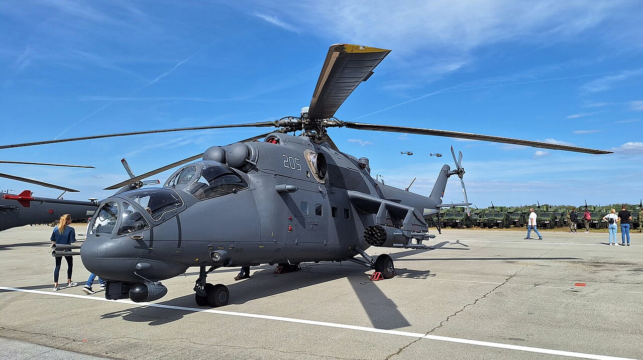 La Fuerza Aérea del Perú reactiva un helicóptero de combate Mi-35P tras meses de reparación